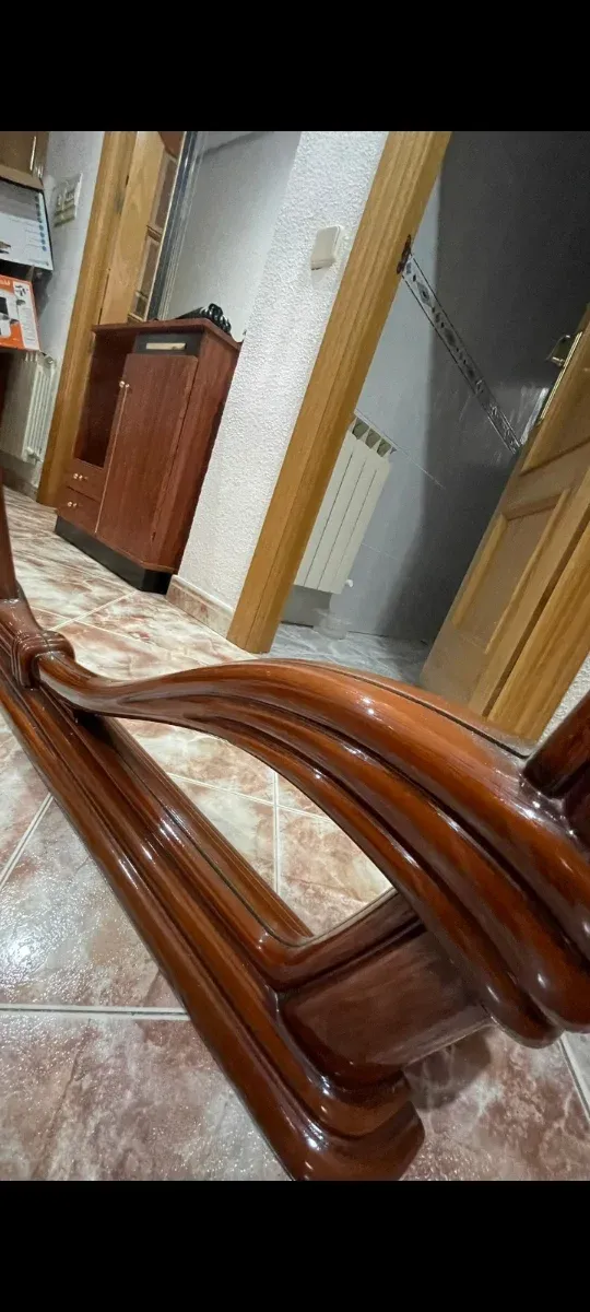 Espejo de pared vintage madera