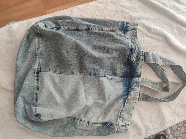 Bolso de tela vaquera