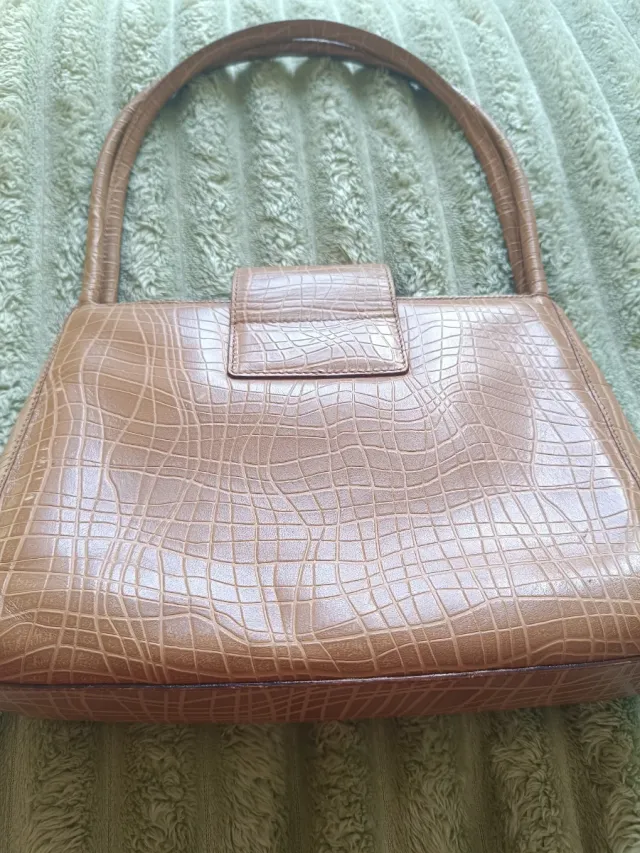 Borsetta da spalla effetto coccodrillo MAX MARA.