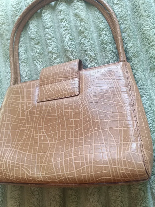 Borsetta da spalla effetto coccodrillo MAX MARA.