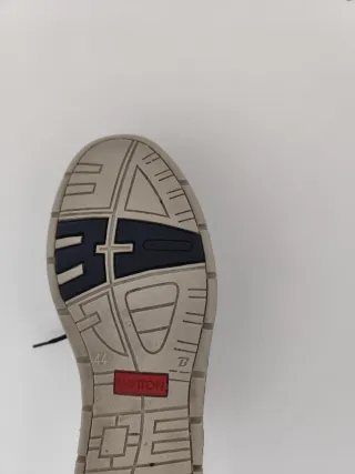 Zapatos Notton Negro y Beige