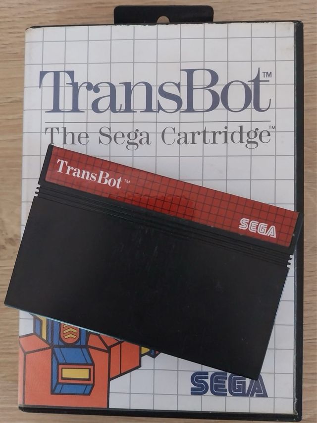 TransBot Sega Master System Juego Cartucho