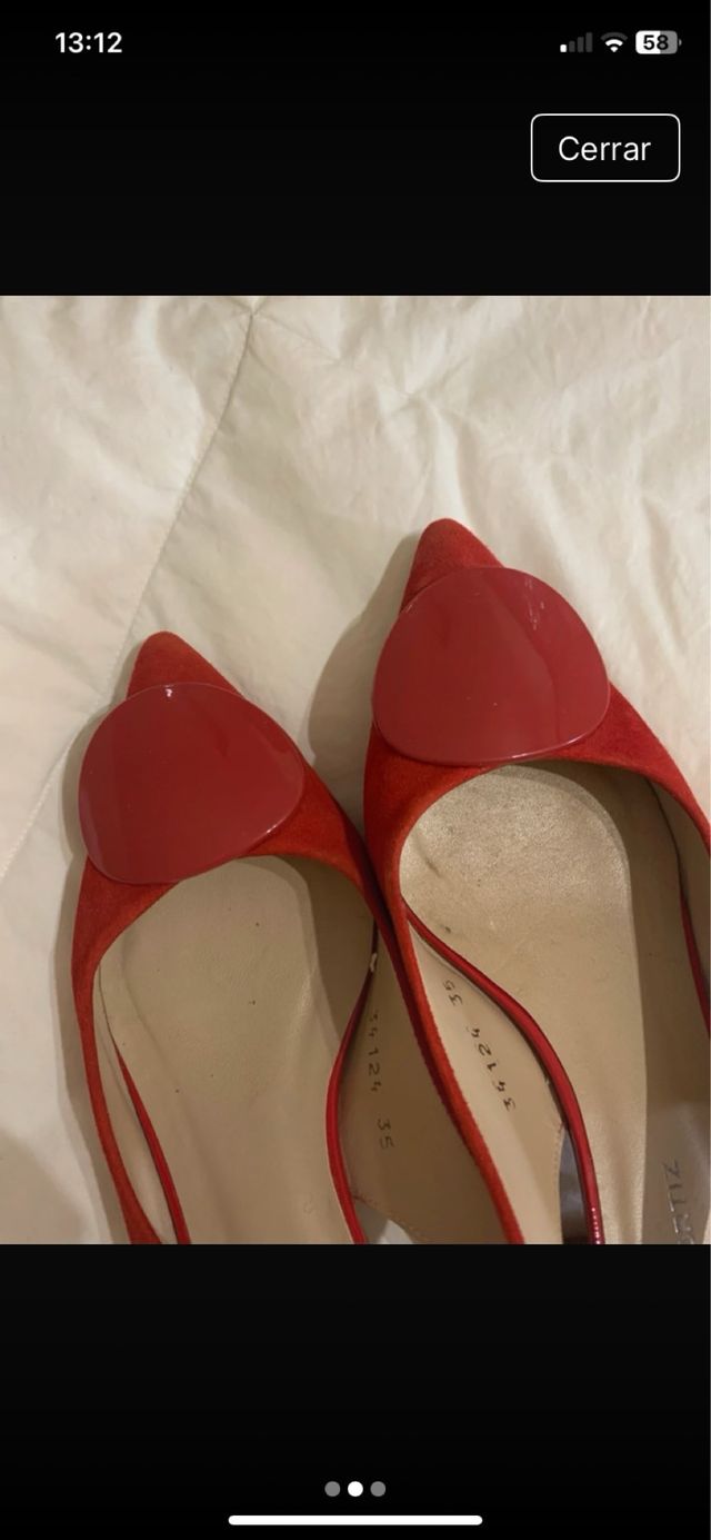 Zapatos Gloria Ortiz Rojos