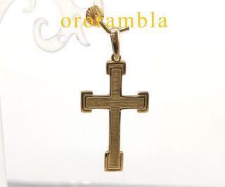 Cruz oro 18 quilates