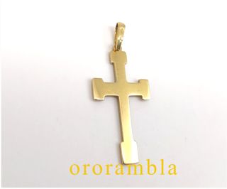 Cruz oro 18 quilates