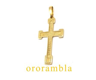 Cruz oro 18 quilates