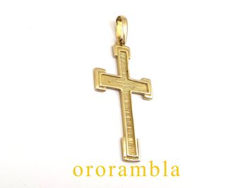 Cruz oro 18 quilates