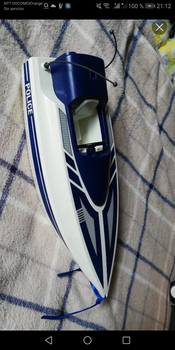 Lancha policía Playmobil