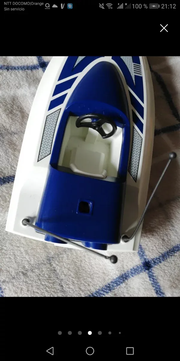 Lancha policía Playmobil
