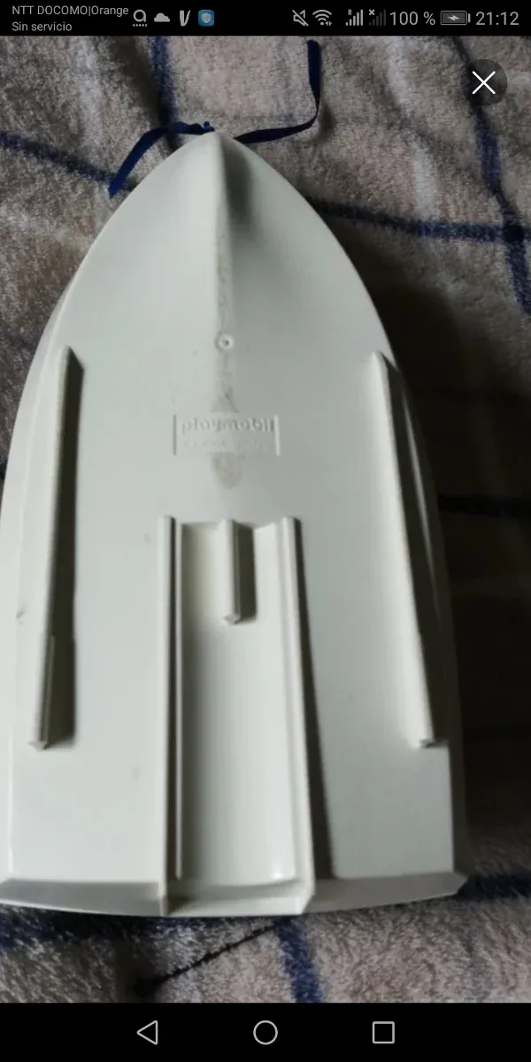 Lancha policía Playmobil