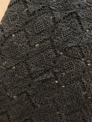 Camiseta encaje azul