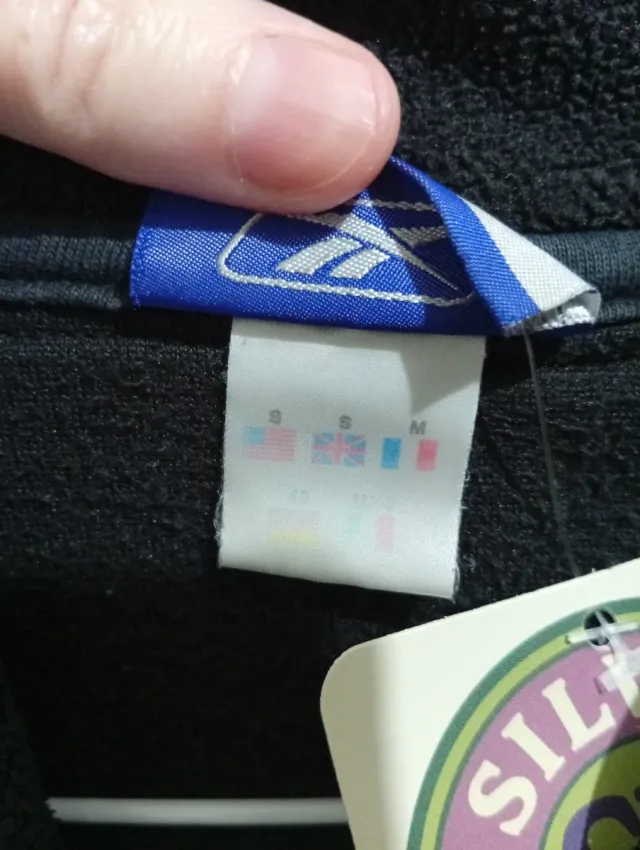 Fianchino in pile Reebok Y2K nero Taglia M