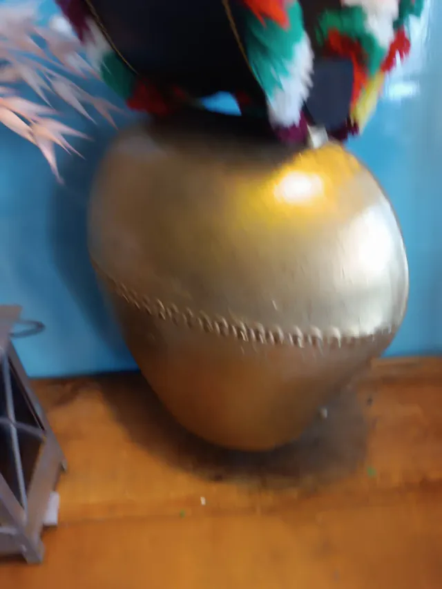 Cencerro Suizo Gigante de Hierro