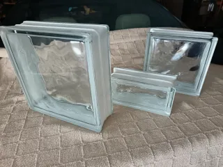 Ladrillos de vidrio para construcción