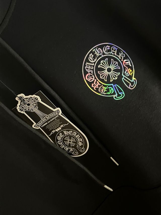 Sudadera Chrome Hearts Negra Multicolor