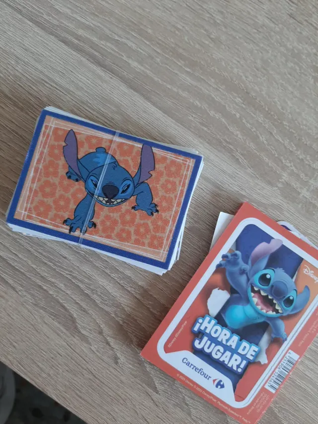Cromos de Stitch para álbum
