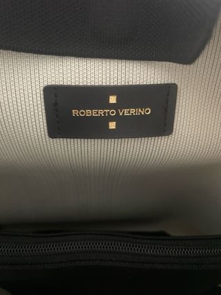 Bolso Negro Roberto Verino Tote Sin Usar