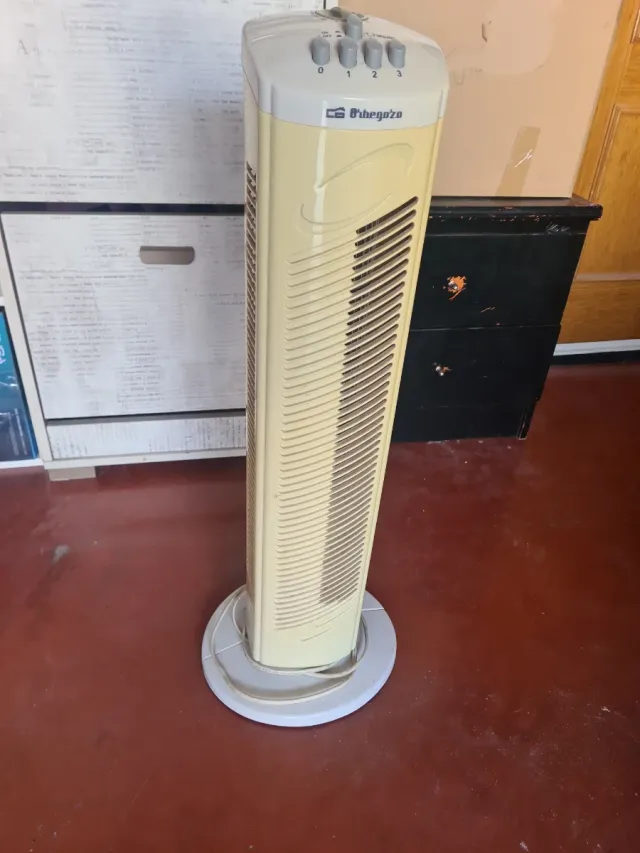 Ventilador Orbegozo Torre Beige