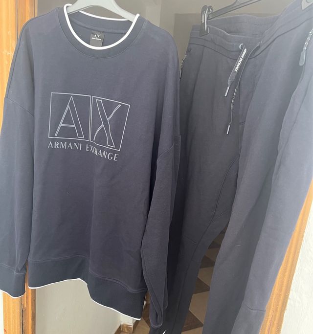 Chándal Armani Exchange Negro