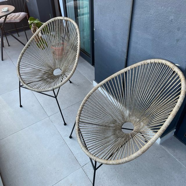 2 Sillas Acapulco Natural, muy buen estado.