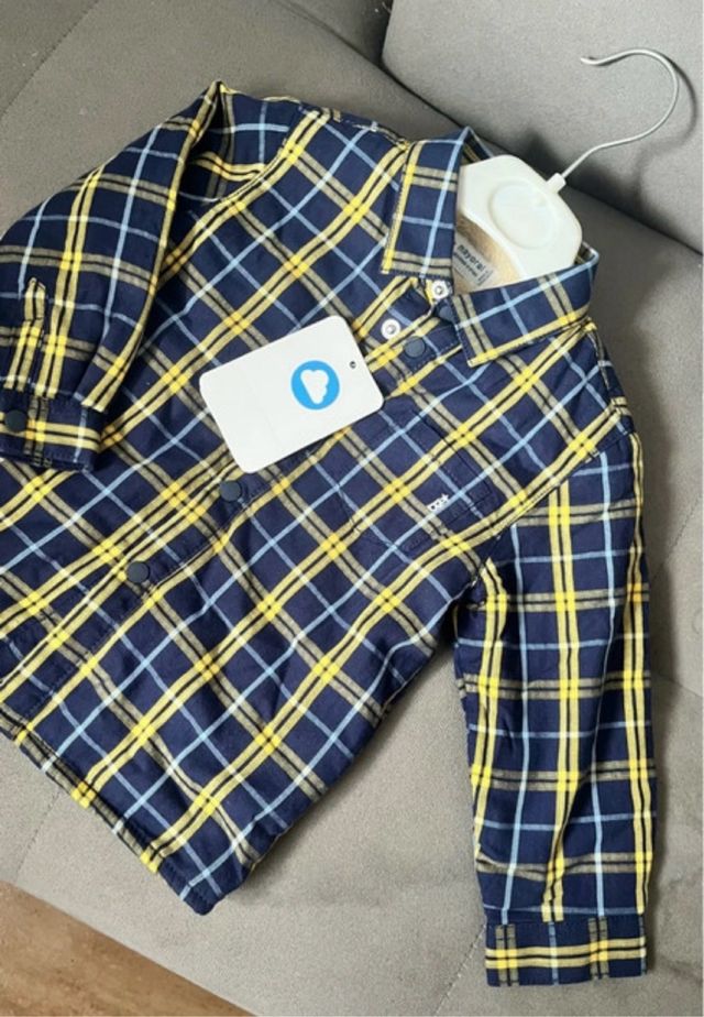 Camisa de cuadros Mayoral con borrego