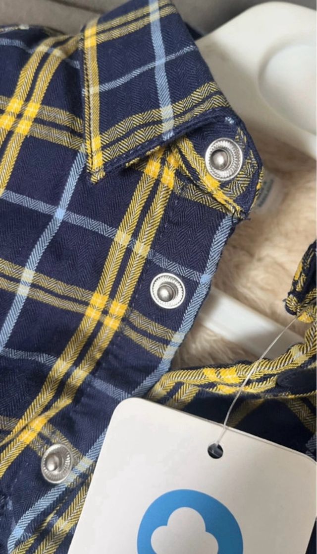 Camisa de cuadros Mayoral con borrego