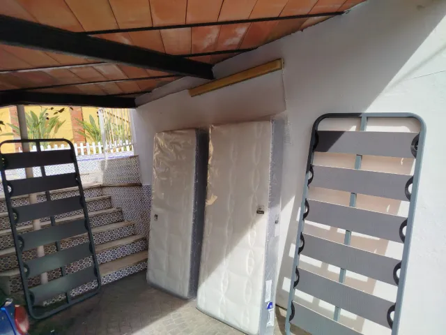 2 Colchones SKYDREAMS con 2 somier y patas 80x160