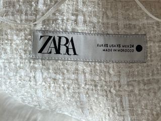 Chaqueta blanca Zara mujer