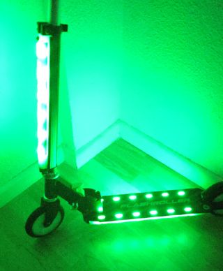 Patinete Flashroller plegable con luz desde 6 años