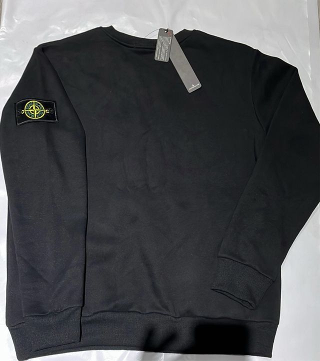 Sudadera Stone Island Negra Talla M