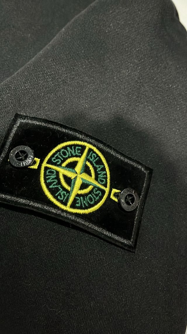 Sudadera Stone Island Negra Talla M