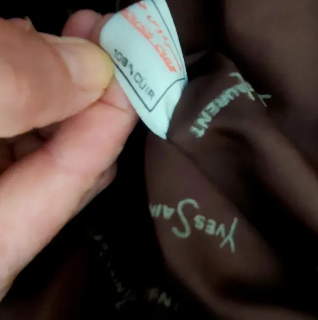 Cazadora de cuero auténtico negra