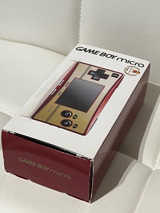 Nintendo Game Boy Micro Edición Mario aniversario