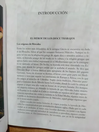 Libro Los doce trabajos de Hércules