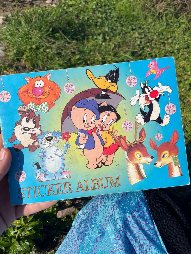 Sticker álbum de la infancia
