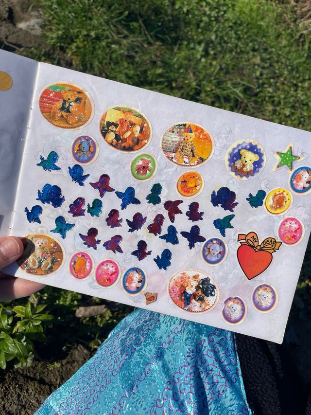 Sticker álbum de la infancia