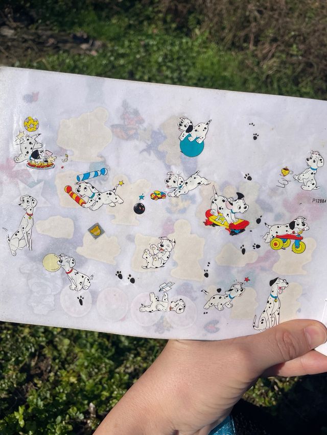 Sticker álbum de la infancia