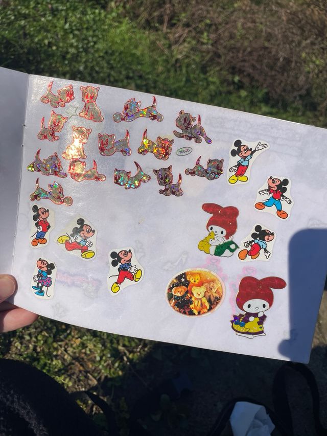 Sticker álbum de la infancia