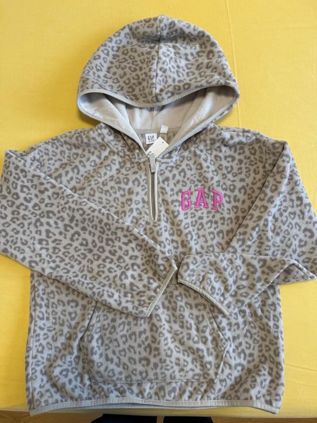 Sudadera GAP niña leopardo NUEVA CON ETIQUETA