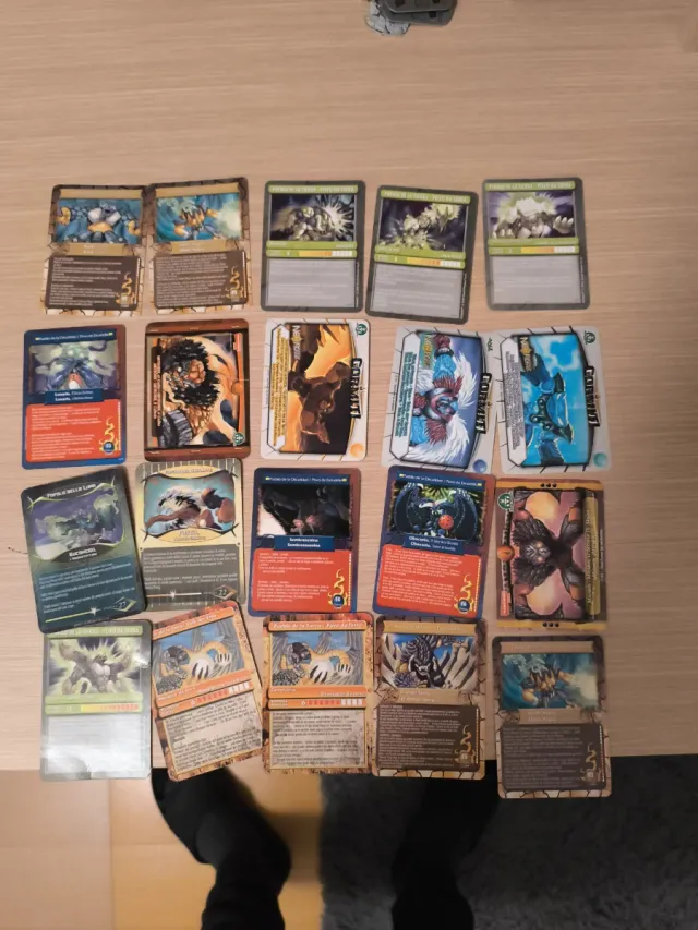 Cartas Gormiti com estojo