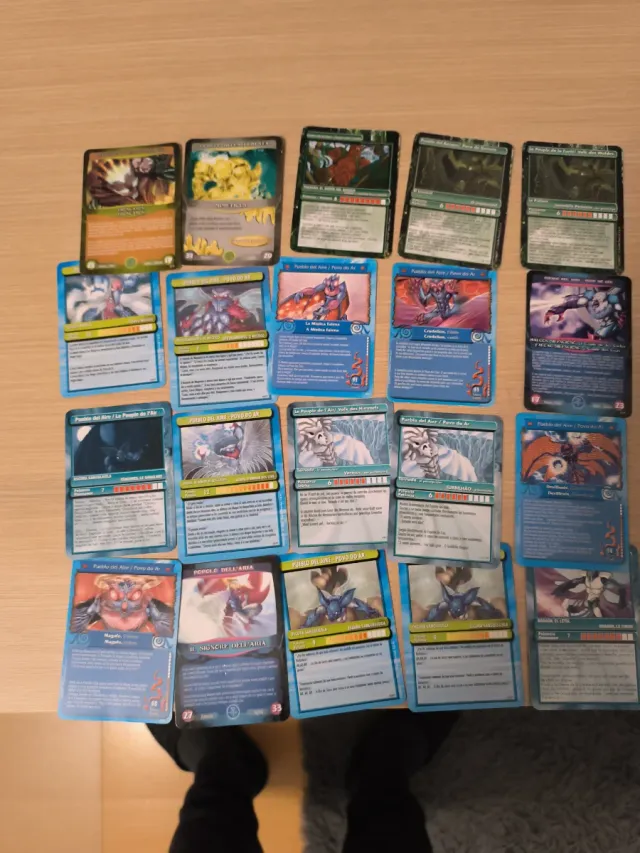 Cartas Gormiti com estojo