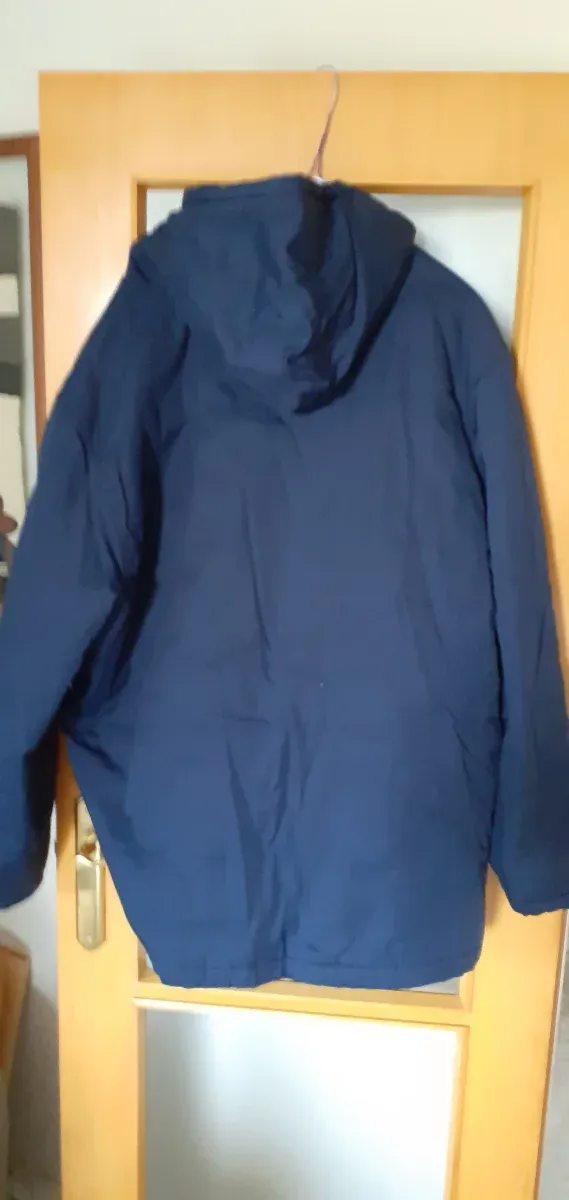 Parka azul marino talla 3XL
