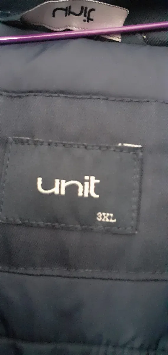 Parka azul marino talla 3XL