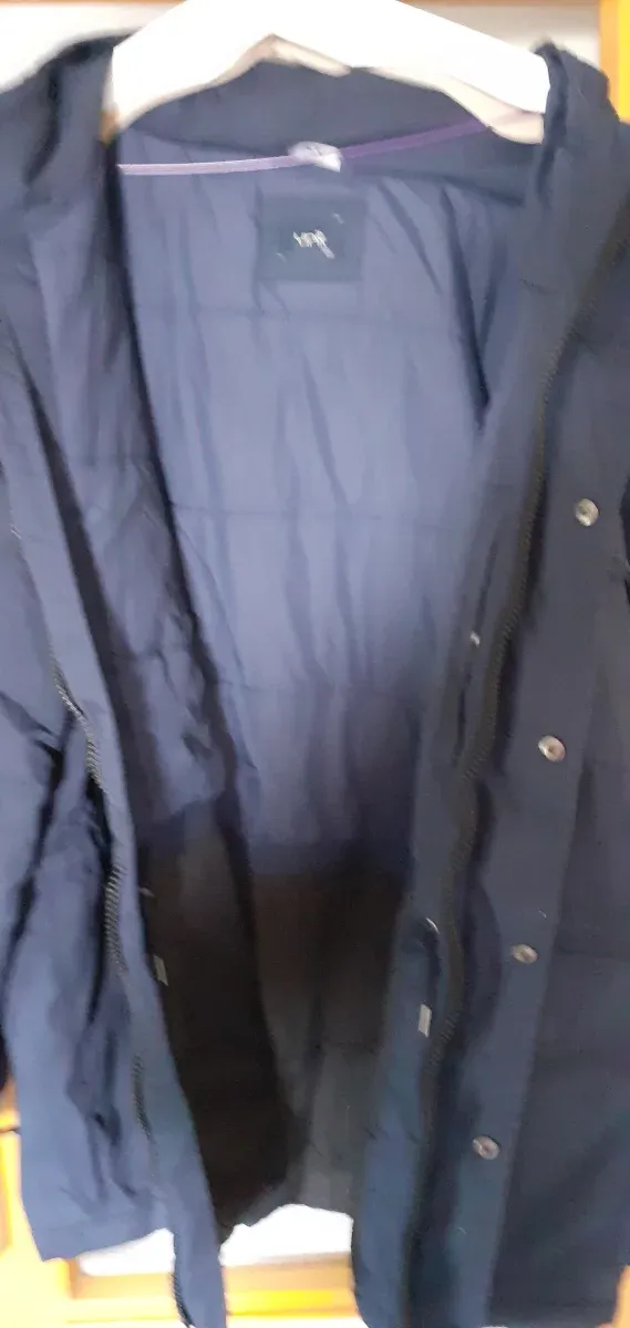 Parka azul marino talla 3XL