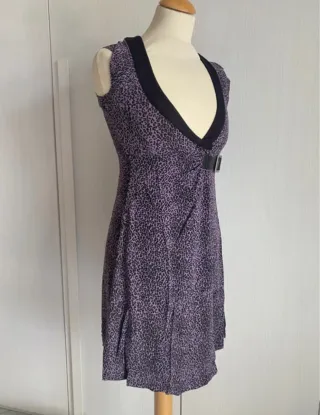 Abito Miss Sixty Tg M Leopardato con Cintura