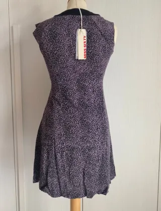 Abito Miss Sixty Tg M Leopardato con Cintura