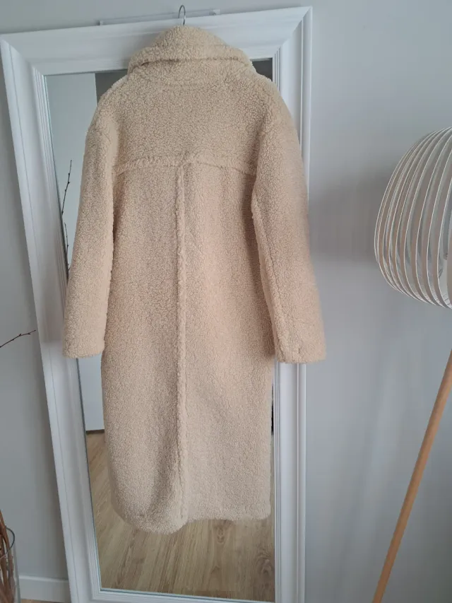 Abrigo borreguillo Pull&Bear beige Talla S