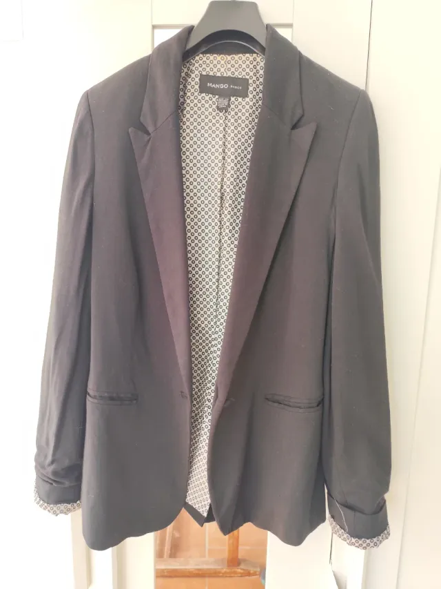 Chaqueta Mango Negra