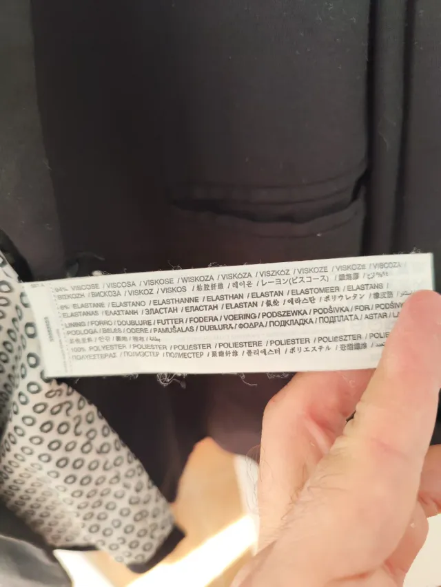 Chaqueta Mango Negra