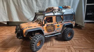 Land Rover TRX4 RC Crawler Naranja